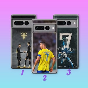 Cristiano Ronaldo 8 Phone Case Cover For Google Pixel 6 7 7A 8 8A 9 Pro XL Model Football Player Santos Aveiro Worlds Gratest