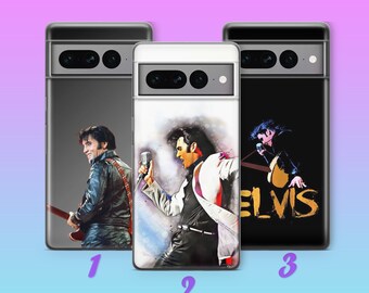 Elvis Presley Phone Case Cover For Google Pixel 6 7 8 8A 9 9A 10A 10 Pro XL USA American King of Rock and Roll Music Popular B9