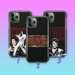Elvis Presley 3 Phone Case Cover For Apple iPhone 11 12 13 14 15 16 PRO PLuS MiNI MAX Model USA American King of Rock and Roll Music Popular