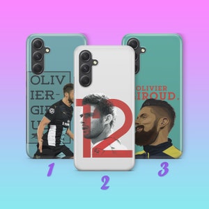 Olivier Giroud 2 Phone Case Cover For Samsung A13 A14 A15 A16 A25 A26 A33 A34 A35 A36 A53 A54 A55 A56 A72 A73 + More Models Football Soccer
