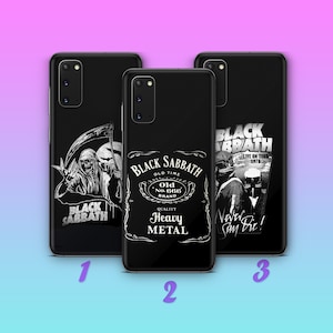Black Sabbath 8 Phone Case Cover For Samsung Galaxy S20 S21 S22 S23 S24 FE S25 Plus Ultra Models English Heavy Metal Band UK Rock Music Band