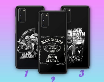 Black Sabbath Phone Case Cover For Samsung Galaxy S21 S22 S23 S24 S25 FE S26 Plus Ultra Edge English Heavy Metal Band UK Rock Music Band B8