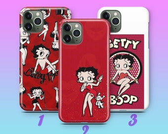 Betty Boop 6 Phone Case For Apple iPhone 11 12 13 14 15 16 17 e Air PRO Plus Mini Max Cartoon Character Beautiful Animated Girl Vintage