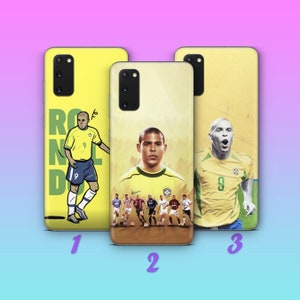 Ronaldo Nazario 1 Telefoon Case Cover Voor Samsung Galaxy S20 S21 S22 S23 S24 FE S25 Plus Ultra Model Voetballer Braziliaanse voetbal Luis Lima