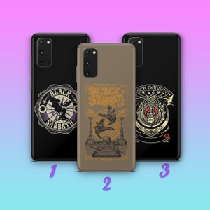 Black Sabbath 9 Phone Case Cover For Samsung Galaxy S20 S21 S22 S23 S24 FE S25 Plus Ultra Models English Heavy Metal Band UK Rock Music Band
