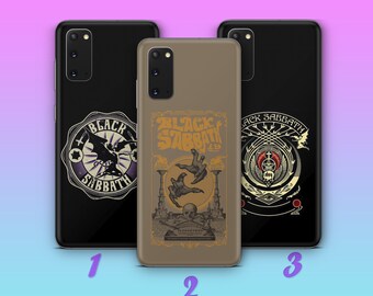 Black Sabbath Phone Case Cover For Samsung Galaxy S21 S22 S23 S24 S25 FE S26 Plus Ultra Edge English Heavy Metal Band UK Rock Music Band B9