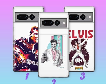 Elvis Presley Phone Case Cover For Google Pixel 6 7 8 8A 9 9A 10A 10 Pro XL USA American King of Rock and Roll Music Popular B5