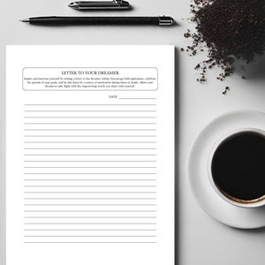 Letters to Yourself for self-love, Journal Prompts, Guided Prompts, 14 pages