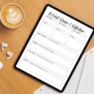 12 weekreview and reflection setting