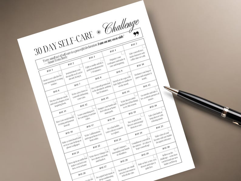 mock up of the challenge