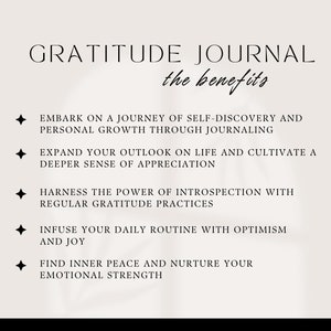 Benefits of having a gratitude journal