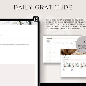 Daily gratitude page overlay,7 reflection questions for daily review