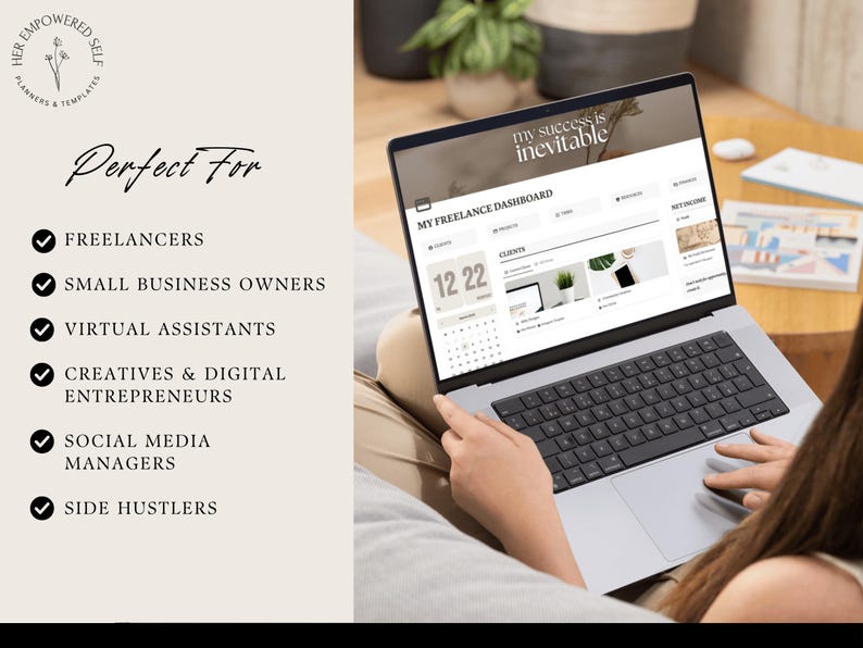 Freelance Client Tracker Notion Template Client Management Finance ...