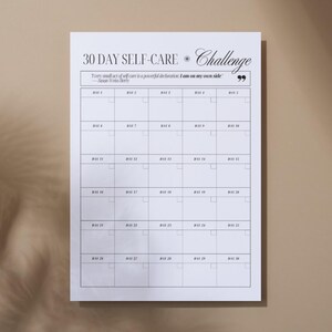 30 day challenge