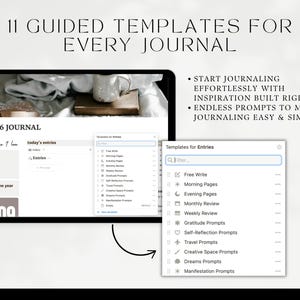 11 guided templates for every journal