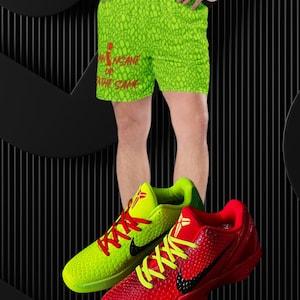 kobe grinch shorts