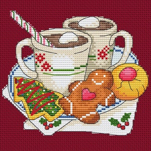 cross stitch pattern  for  canvas  new year  2024