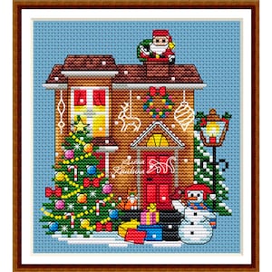 cross stitch pattern  for plastic canvas  new year  2024