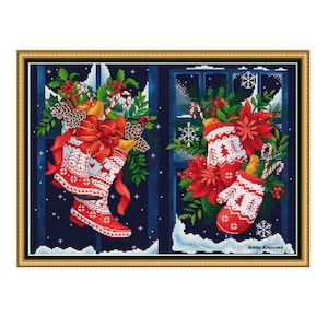 cross stitch pattern  new year  2024