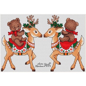 cross stitch pattern  for plastic canvas  new year  2024