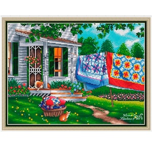 cross stitch pattern summer