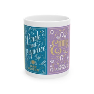 Jane Austen design mug