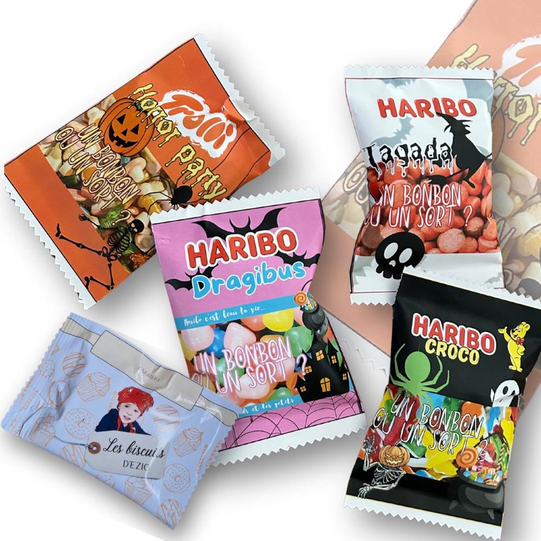 100% Custom or Personalized Candy Packaging for Any Occasion halloween ...