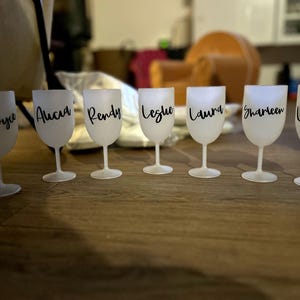 Bicchiere da vino ecocup personalizzabile - diverse opzioni