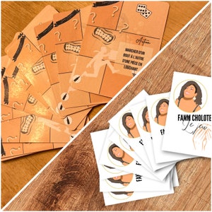 Jeu de cartes personnalisées pour pimenter EVJF