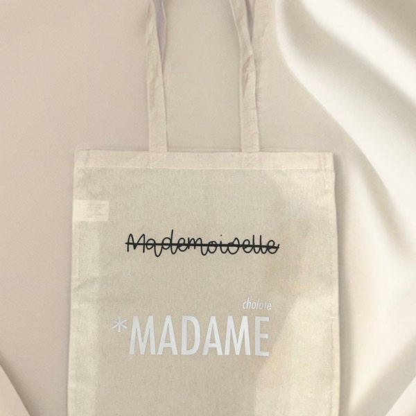 Sac totebag en toile personnalisable et sur mesure