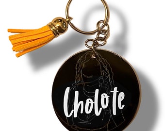 100% personalized acrylic key ring