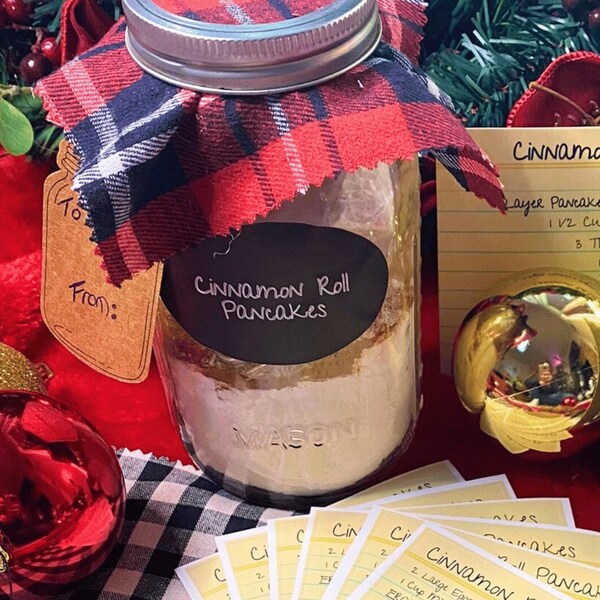 Pancake Mix Jar Gift 60+ Gift Ideas for 2024