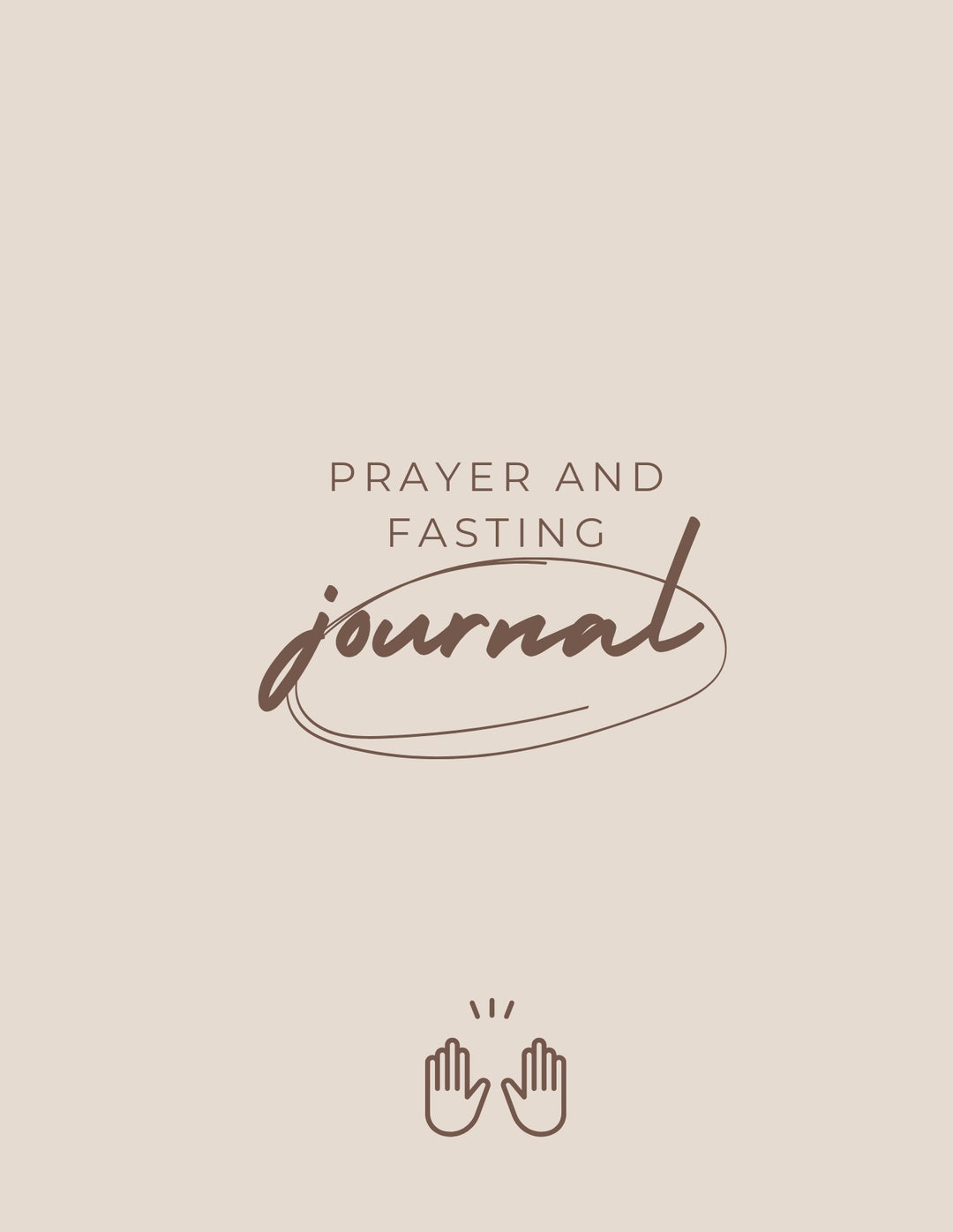 21 Days of Prayer and Fasting Journal Digital Download Etsy