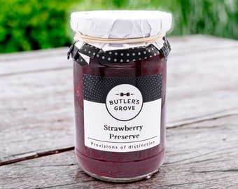 Personalised Strawberry Preserve (340g)