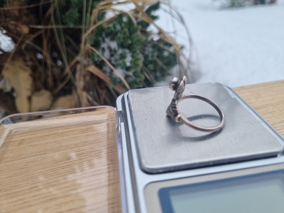 Russian soviet USSR silver ring 875 - image 4