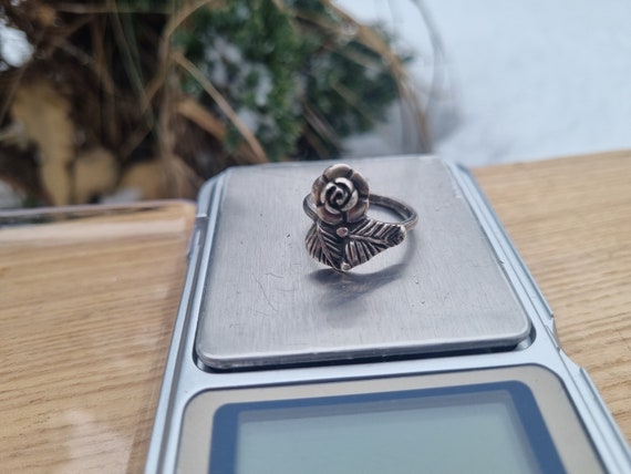 Russian soviet USSR silver ring 875 - image 7