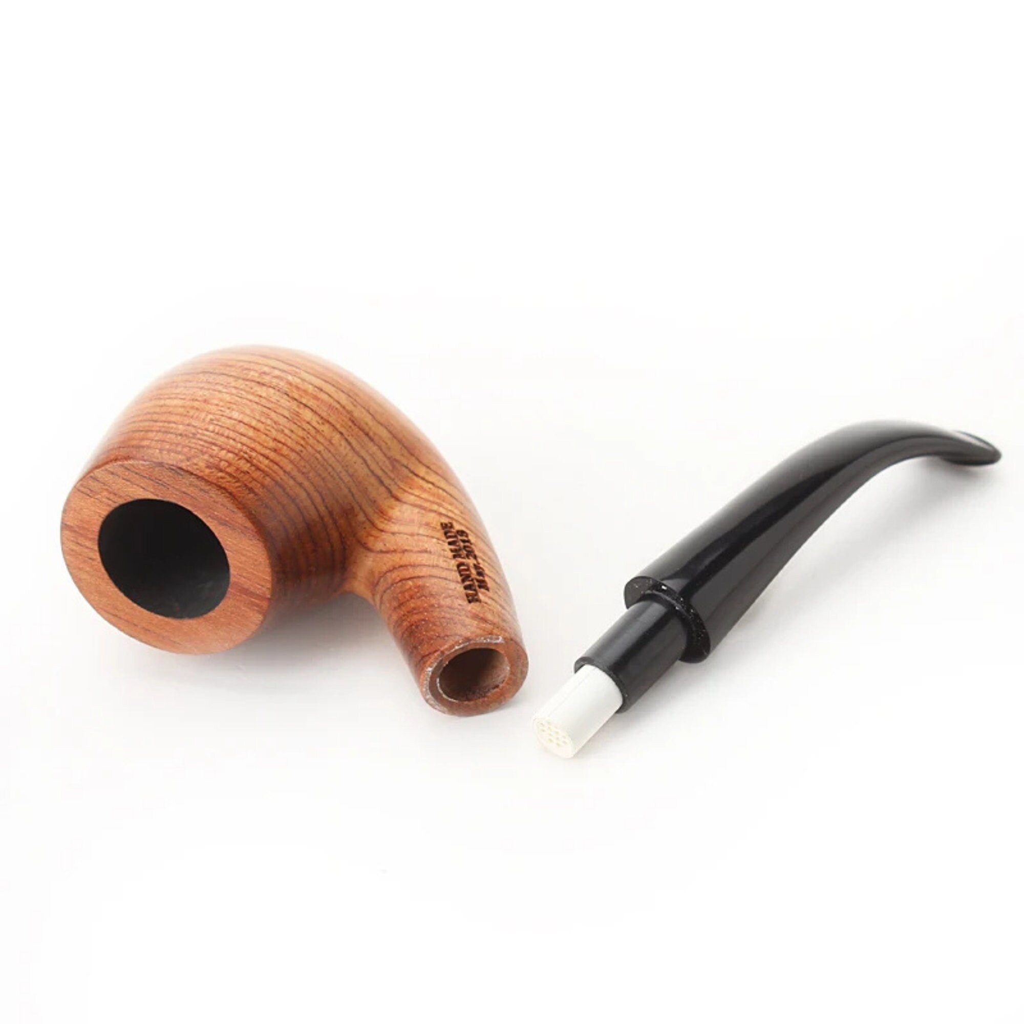Pipe Churchwarden Fatte A Mano Pipa Per Tabacco, Forma Churchwarden