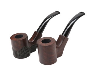 Pipa per tabacco, regalo per la Festa del papà da vetro della figlia, regalo per Festa del papà, regalo per papà, regalo per papà, regalo per nonno, ritratto di famiglia, regalo per papà