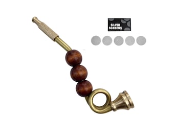 Brass smoking pipes, smoking pipe, Women smoking pipe, wood pipe, Men's pipe, tobacco pipe, brass pipe, Perfect Gift Idea