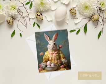 Easter Instant Download Card Printable Unique Design Affordable card Instant Print Easter Day Gift Card