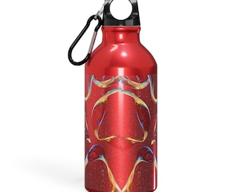 Oregon Sport Bottle - Sports bottle (13.5 fl.oz) - Drinking bottle - Water bottle - Design "Snake Bubbles" - by SternMusikArt