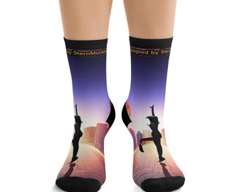 Socks Stockings - Dancer - Recycled Poly Socks - Designed by SternMusikTools SternMusikArt