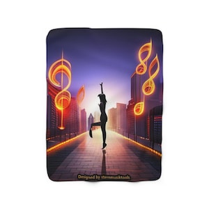 Sherpa fleece blanket
