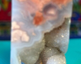 Pink Chalcedony ( COTTON CANDY AGATE ) towers