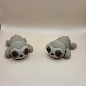 Movable animal figure - sloth