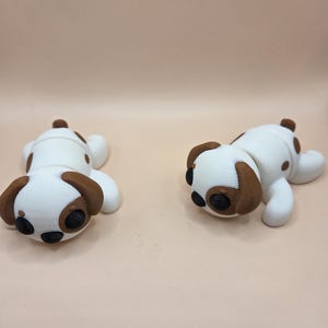 Movable animal figure - dog