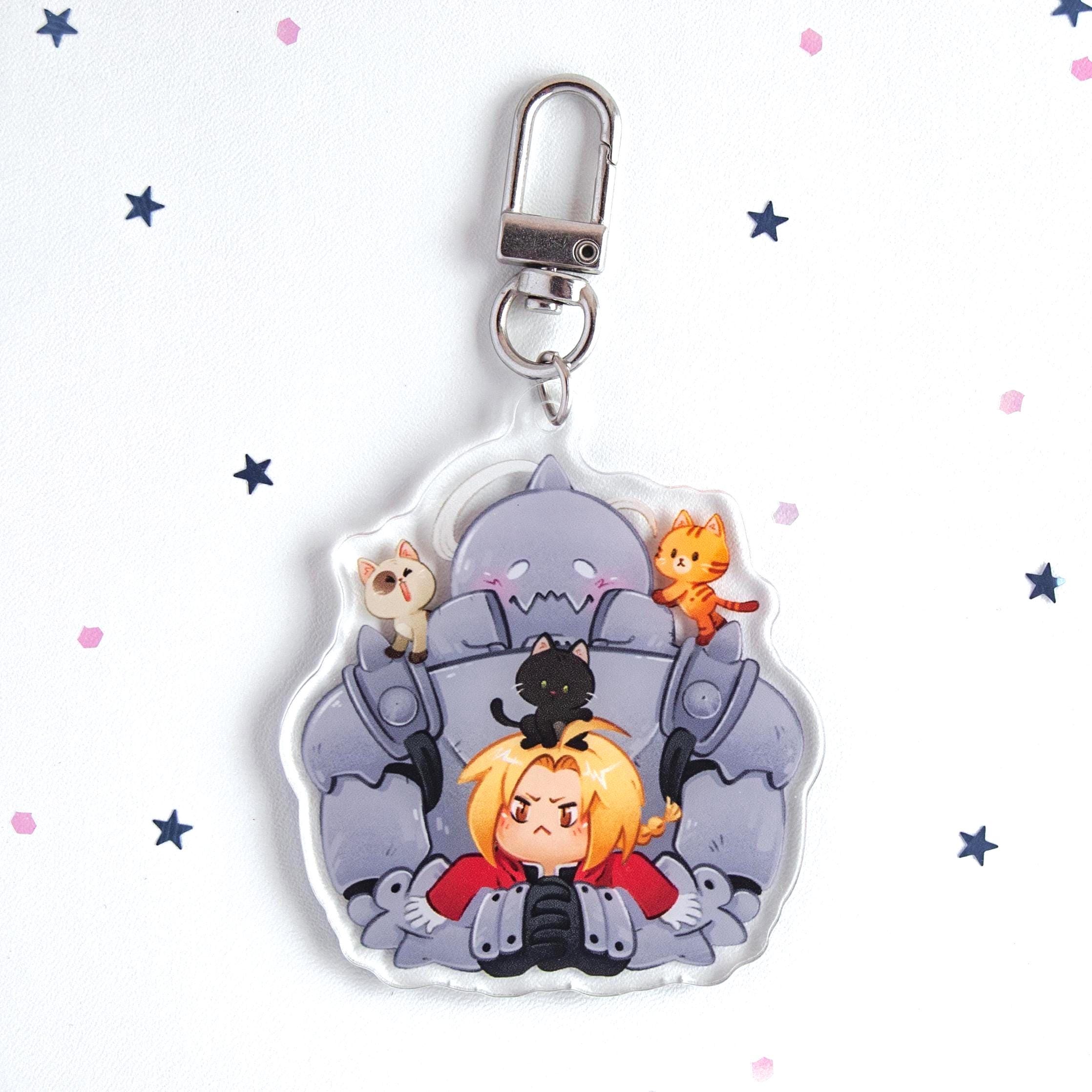 Full Metal Alchemist Brotherhood Keychain - Etsy display picture 1