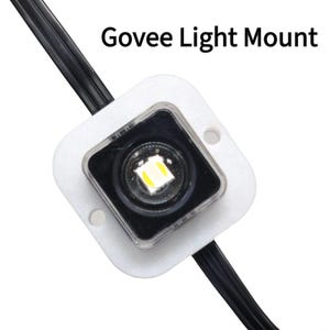 Govee Permanent Outdoor Light Mounting Clips (NON-PRO) - Soffit, Eave & Fascia Brackets with Alignment Tool - Durable Light Mounts