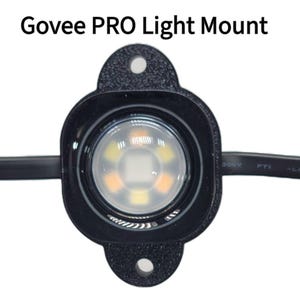 Govee Permanent Outdoor Lights Pro Mounting Clips - Soffit, Eave & Fascia Brackets with Alignment Tool - Durable Light Mounts