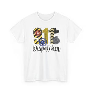911 Dispatcher Ersthelfer Notfalldienste Wertschätzung Shirt